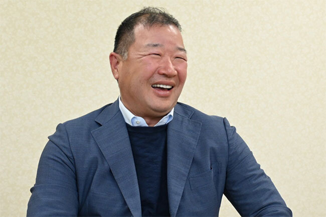 穏やかな笑顔で話してくれた松久浩幸社長